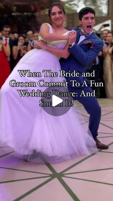 Hannah-Marie | Wedding Dance Coach on Instagram: "Effort and energy is everything 😍  Not every couple want to have a “fun” upbeat wedding dance… but If you are a couple that do, then remember “what you put in, is what you get out”. You need to put in the positive and fun energy into your lessons so that on the day you CRUSH it 💪🏻   This couple managed to have a fun and energetic dance, while also keeping it romantic 💕   Please note: I did not teach this couple their wedding dance, but I NEEDED to share this on my page to demonstrate how important it is to put the right energy into your  wedding dance to get your ideal results.  All credit goes to the Bride, Groom and whoever it was what taught them this beautiful and romantic wedding dance 🤍 Thank you for sharing this with the world ? Funny First Dance Wedding, Easy First Dance Moves Wedding, Dance For Couples, Wedding Dance Ideas, Couple Dancing Romantic, Wedding Dance Performance, Energy Is Everything, Wedding Dance Music, Couples Dance