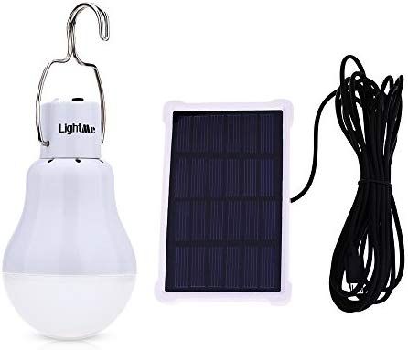 LightMe Portable 15W 140LM Solar Powered Led Bulb Lights Outdoor Solar Energy Lamp Lighting for Home Fishing Camping Emergency & Other Outdoor Activities (140LM) Bulb Lights Outdoor, Solar Light Bulb, Solar Shed Light, Lighting For Home, Solar Powered Lamp, Bulb Lights, Solar Energy Panels, Camping Lamp, Photovoltaic Panels