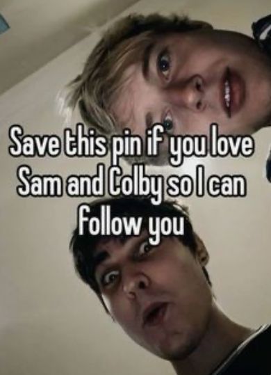 Funny Trap House Pictures, Sam And Colby Quotes Wallpaper, Sam And Colby Whispers, Colby X Y/n, Sam Golbach Pfp, Sam And Colby Wallpaper Laptop, Sam X Colby, Colby Brock Cute, Sam Golbach Wallpaper