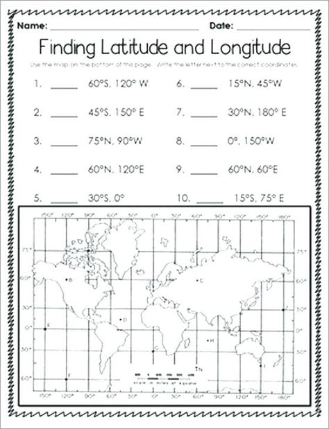 Latitude And Longitude Worksheets Free Printable Worksheets For 5th Grade, Blank World Map, Latitude And Longitude Map, 3rd Grade Social Studies, Geography Worksheets, History Worksheets, Latitude And Longitude, Map Worksheets, Teaching Geography