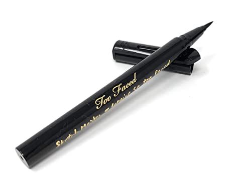 Too Faced Products, Sketch Eyeliner, Eyeliner Waterproof, Waterproof Liquid Eyeliner, Best Eyeliner, Face Sketch, Black Makeup, Sketch Markers, Amazon Beauty Products