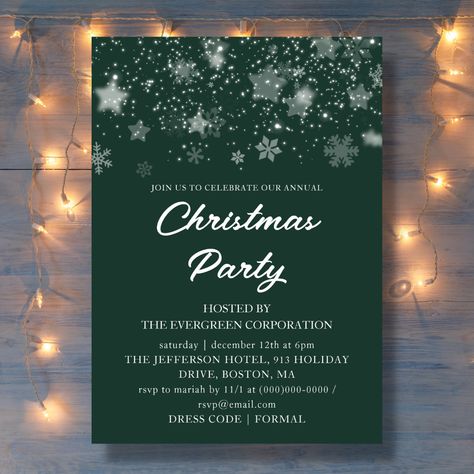 Corporate Christmas Party Invitations, Corporate Christmas Party, Christmas Party Host, Corporate Christmas Parties, Christmas Party Invitation Template, Holiday Party Invitation, Christmas Holiday Party, Christmas Party Invitation, Holiday Party Invitations