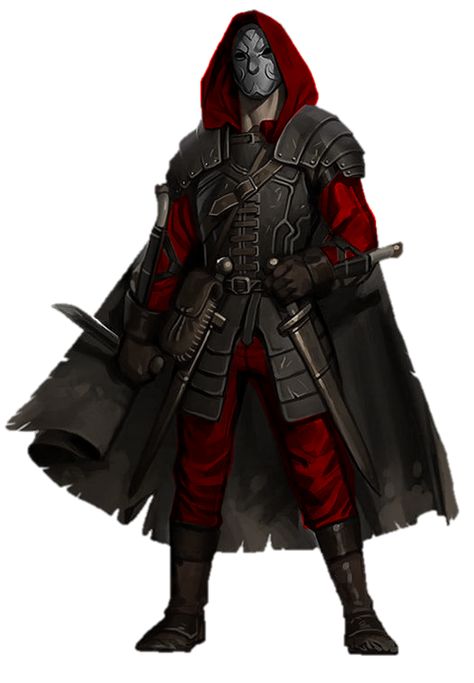 Zhentarim Dnd, Dnd Thief, Cultist Character Design, Thief Character, Dungeons And Dragons Characters, Dnd Art, Dungeons And Dragons Homebrew, Fantasy Armor, Fantasy Concept Art