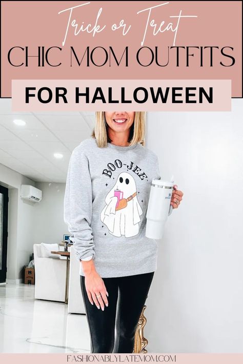 Looking for the perfect trick or treat outfits for mom? Our blog post on Casual Halloween outfits has you covered with stylish yet comfortable ideas. Whether you’re walking the neighborhood or hosting a party, these looks are perfect for a night of Halloween fun with the family. Stay comfortable and festive with these easy outfit ideas. Casual Halloween Outfits, Outfits For Mom, Chic Mom Outfits, Casual Chic Fall, Casual Mom Style, Casual Halloween, Casual Outfits For Moms, Chic Halloween, Fashionably Late