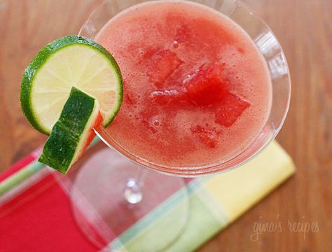 Watermelon Martini #martini #watermelon #cocktail #summer Watermelon Martini, Absolut Citron, Yard Party, Wink Wink, Fresh Watermelon, Summer Cocktail, Patriotic Holidays, Summer Cocktails, Adult Drinks