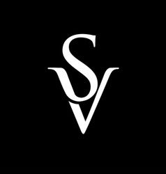 Sv Logo Design Creative, V And S Letter Logo, S And V Logo, S And V Letter Love, Sv Logo Design, S V Logo, Sv Logo, V C, Mustang 67