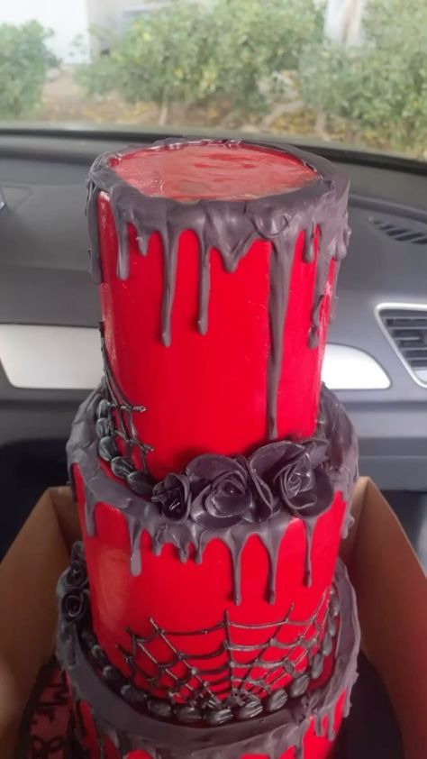 The panic and stress delivering a three tier cake never changes 😅 #weddingcake #wedding #halloweencake #halloween #fallwedding #delivery… | Instagram Three Tier Cake, Halloween Cake, Tier Cake, Three Tier, Halloween Cakes, Tiered Cakes, Beautiful Cakes, Fall Wedding, Wedding Cake