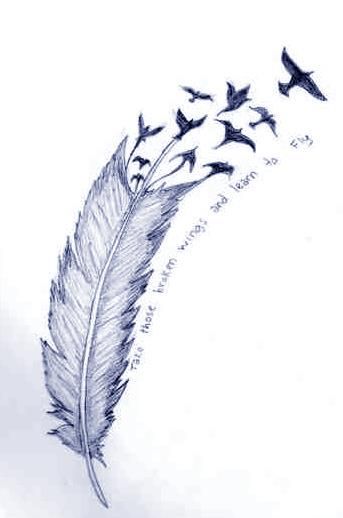 Bird Tattoo Ribs, Flying Bird Tattoo, Tattoo Bird, Country Tattoos, Remembrance Tattoos, Tattoo Leg, Arrow Tattoos, Bird Wings, Feather Tattoos