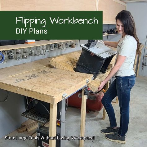 Shop - Big Living | Little Footprint Flip Top Workbench, Miter Saw Workbench, Workbench Diy, Canopy Bed Diy, Engineering Drawing, Workbench Plans Diy, Workshop Plans, Diy Canopy, Diy Workbench