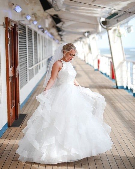 Cruise Wedding Dress, Carnival Sunrise, Cruise Weddings, Cruise Ship Wedding, Fort Lauderdale Wedding, Cruise Pictures, Yacht Wedding, Wedding Honeymoon, South Florida Wedding