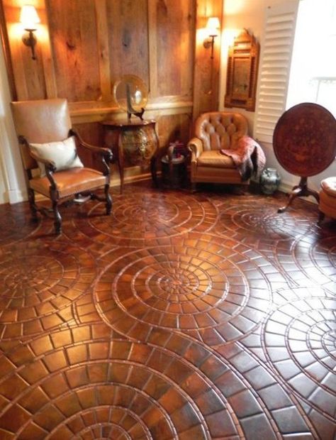 End Grain Flooring, Wood Block Flooring, Pallet Floors, Mexican Tiles, Heart Pine, Stone Kitchen, Wooden Floors, Diy Flooring, End Grain