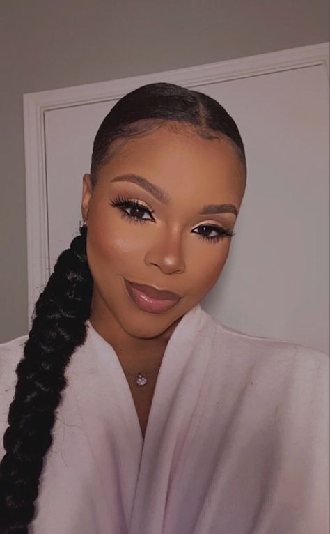 Maquillage Yeux Cut Crease, 20 Makeup, Mekap Mata, Natural Glam Makeup, Brown Girls Makeup, Makeup For Black Skin, Brown Skin Makeup, Soft Glam Makeup, Smink Inspiration