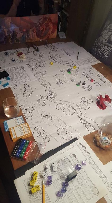 Dnd Initiative Tracker Diy, Dm Organization Dnd, D&d Setup, Dungeons And Dragons Setup, Dnd Table Setup, Ttrpg Aesthetic, Dnd Table Diy, D&d Table, Dnd Diy Projects