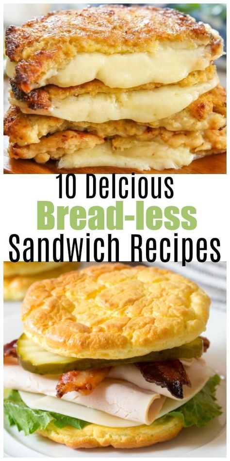 If you are in a low carb or paleo diet, then you have probably given up bread. If you are missing it, we have put together a list of Bread Free Sandwiches you make for a much healthier meal #breadfreesandwiches #lowcarb Breadless Sandwich, Low Carb Sandwiches, Low Carb Low Fat, Baking Powder Uses, Given Up, Delicious Bread, Idee Pasto Sano, Keto Bread, Fat Burning Foods