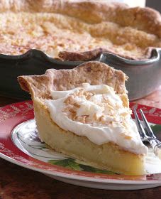 Thibeault's Table: Mae Dawson's Hoosier Sugar Cream Pie Sugar Cream Pie, Paula Dean, Paula Deen Recipes, Cream Pie Recipes, Pie Tart, Delicious Pies, Pie Dessert, Eat Dessert, Food Network