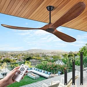 Bedroom ceiling fans with light