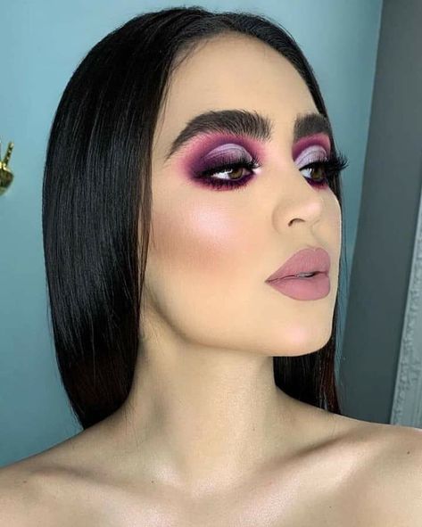 Eye Makeup Dramatic, Makeup Names, Makeup Ojos, Makeup Over 50, Drag Make-up, Purple Eye Makeup, Dramatic Eye Makeup, Make Up Videos, Glam Makeup Look