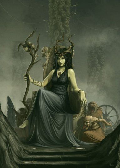 Goddess Nicneven, mother witch and queen of the Scottish fairies Celtic Myth, Celtic Gods, Oh My Goddess, Celtic Mythology, Sacred Feminine, Beltane, Goddess Art, Gods And Goddesses, Mythical Creatures