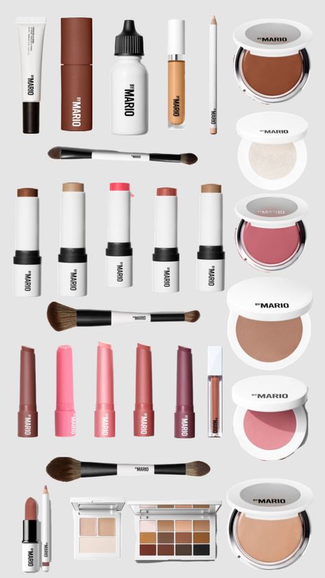 Makeup by Mario Makeup Products Sephora, Makeup By Mario, Makeup List, Makeup Accesories, Makeup Artist Tips, Eye Makeup Designs, Makeup Aesthetic, Fancy Makeup, Makeup Needs