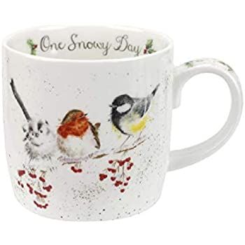 Wrendale Designs, Bee On Flower, Christmas Bird, Bird Perch, Royal Worcester, China Mugs, Snowy Day, Halloween Mug, 12 Days Of Christmas