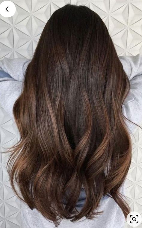 Brown Hair Balayage, Long Hairstyle, Penteado Cabelo Curto, Brown Hair Colors, Brunette Hair, Hair Stuff, Ombre Hair, Brunette Hair Color, Balayage Hair