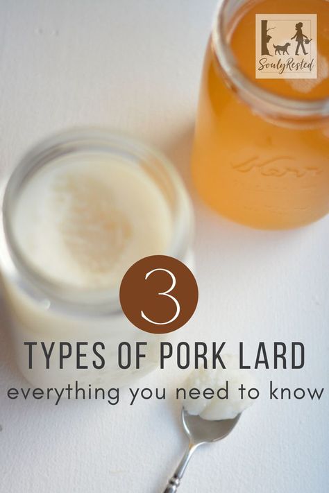 Did you know there were 3 different types of lard you can source from a pig? Find out about the one no one knows to ask the butcher for as well as all the details on all three types of lard. Where they come from on the pig, how to render them (or not, and why) and how to use them. This is the GOOD stuff all about the GOOD fats! #healthyfats #lard Pork Lard Uses, Pork Lard Recipe, Lard Uses, Lard Candles, Lard Recipe, Rendering Lard, Creative Cookie Recipes, New England Farm, Recipes Using Pork