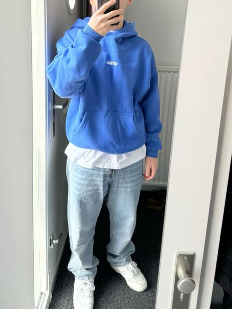 📱 Blue Baggy Jeans Outfit Men, Blue Baggy Jeans Outfit, Baggy Jeans Outfit Men, Baggie Jeans Outfit, Baggie Jeans, Blue Jeans Outfit Men, Jeans Fit Men, Cute Outfits Winter, Blue Baggy Jeans