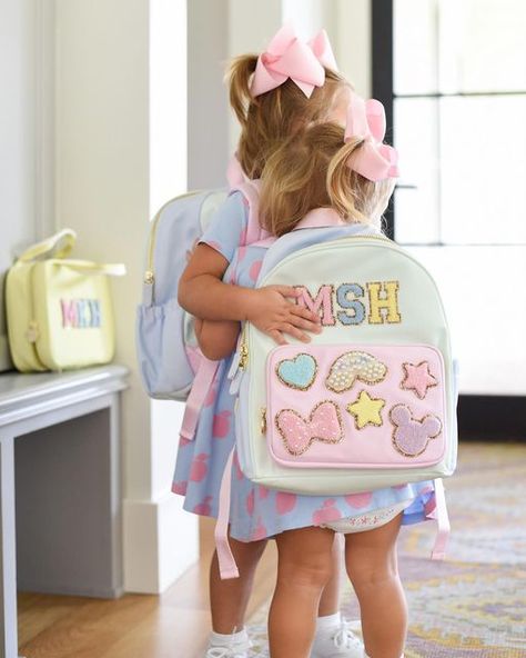 Stoney Clover Lane Backpack Ideas, Cute Back To School Backpacks, Preppy Personalized Backpack, Stoney Clover Target Backpack, Disney Stoney Clover Backpack, Toddler Girl Backpack, Preppy Baby, Kids Workshop, Back To School Backpacks