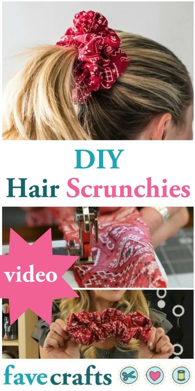 DIY Hair Scrunchies  #DIYHairScrunchies #Scrunchies #DIY #DIYScrunchies #HairScrunchies #MakeScrunchies #ScrunchieVideo #Video #VideoTutorial #Sewing #EasySewingTutorial No Sew Hair Scrunchies, No Sew Scrunchie Diy, No Sew Scrunchie, Sleeve Scrunchies, No Sew Hair Bows, Hair Embellishments, No Sew Crafts, Diy Scrunchie, Diy Hair Scrunchies