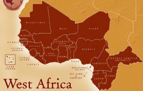 Map of West Africa Kingdom Of Kongo, Summer Study, West African Countries, Flipagram Instagram, List Of Countries, Africa Map, Tech Startups, African History, African Countries