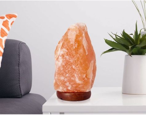 All Natural and Handcrafted with Wooden Base. I picked up mine from the 5Below but this is a great alternative! Pink Himalayan Salt Lamp, Himalayan Rock Salt Lamp, Pink Salt Lamp, Salt Rock Lamp, Salt Lamps, Himalayan Salt Lamp, Salt Lamp, Table Lamp Sets, Crystal Lamp