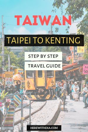 Taiwan travel guide. Step by Step instruction for traveling from Taipei to Kenting by HSR & bus #taiwantravel #taiwan Kenting Taiwan, Travel Taiwan, Kenting, Dream Trips, Visit Asia, Taiwan Travel, Travel Japan, Kaohsiung, Tainan