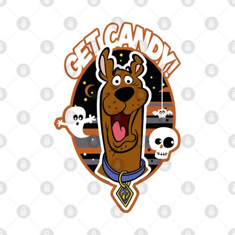 Halloween Scooby Doo, Scooby Doo Halloween, Scooby Doo Images, Candy Poster, Hanna Barbera Cartoons, Cartoon Halloween, Halloween Graphics, Kids Candy, Halloween Jack O Lanterns