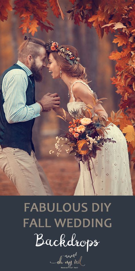 fall wedding backdrops | diy | diy fall wedding backdrops | wedding backdrops | diy wedding backdrops | fall wedding #fallweddingbackdrops #diy #diyfallweddingbackdrops #weddingbackdrops #diyweddingbackdrops #fallwedding Fall Wedding Photo Booth Ideas, Fall Wedding Photo Backdrop, Fall Wedding Backdrops, Diy Wedding Backdrops, Diy Fall Wedding, Backdrops Wedding, Fall Wedding Diy, Urban Wedding Venue, Fall Wedding Photos