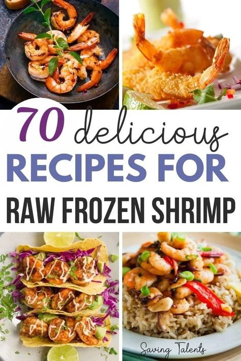 Here's a long roundup list of healthy recipes you can make with raw deveined frozen shrimp! Perfect for breakfast, lunch, and dinner! Frozen Prawn Recipes, Frozen Raw Shrimp Recipes, Recipes With Frozen Shrimp, Raw Shrimp Recipes Easy, Large Shrimp Recipes, Raw Shrimp Recipes, Frozen Shrimp Recipes, Frozen Cooked Shrimp, Inexpensive Dinner Recipes