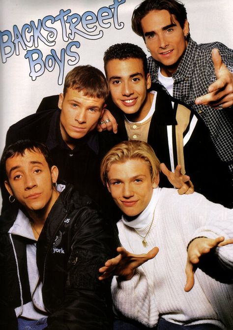 Backstreet Boys in 1995. I had a poster with this picture. Backstreet Boys Poster, 90s Music Artists, Liz Phair, Kevin Parker, Backstreet's Back, Backstreet Boy, Jenny Lewis, Brian Littrell, Boys Posters