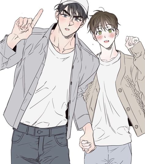 Holding Hands Drawing, Couple Holding Hands, Hand Drawing Reference, Popular Manga, Hold Hands, Manga Couple, Boy Poses, Manga Love, Anime Love Couple