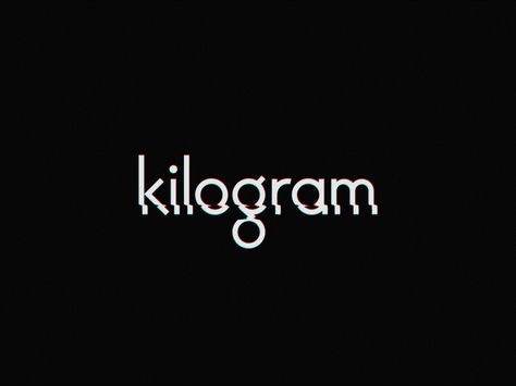 Kilogram - Logo Glitch Animation by Stanislav Krishtal Glitch Animation, Glitch Logo, Glitch Motion Graphics, Glitch Logo Design, Glitch Logo Animation, Kinetic Type Gif, Glitch Type Animation, Glitch Video Effect, Tv Glitch Gif