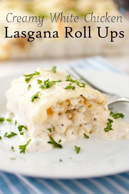 Easy Chicken Lasagna, Chicken Lasagna Roll Ups, Lasagne Roll Ups, Raclette Originale, Chicken Lasagna Rolls, Lasagna Easy, Homemade White Sauce, White Chicken Lasagna, Chicken Lasagna Recipe