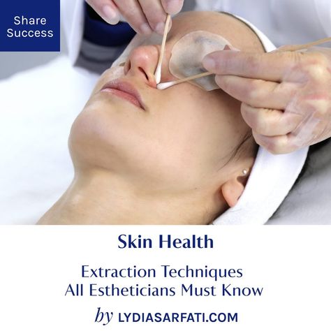 How To Do Extractions On Face, Esthetician Facial Techniques, Skin Extraction, Extractions Facial, Facial Extractions, Facial Esthetician, Facial Treatments, Facial Steaming, Pore Cleansing