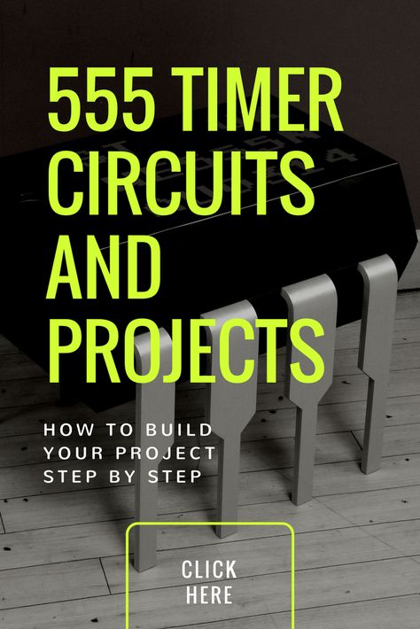 Q0JUFTBHB8 555 Timer Circuits, 555 Timer Projects, Electronics Mini Projects Diy, Simple Circuit Projects, Electronics Engineering Projects, Simple Electronic Circuits, Electrical Engineering Books, Electrical Engineering Projects, Basic Electronic Circuits