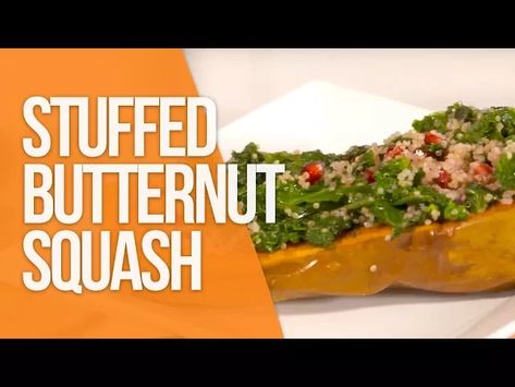 Stuffed Butternut Squash: A Perfect Recipe for Any Occasion Oven Roasted Butternut Squash, Mashed Squash, Stuffed Butternut Squash, Stuffed Butternut, Quinoa Pilaf, Butternut Squash Cubes, Steamed Asparagus, Butternut Squash Recipes, Roasted Butternut Squash