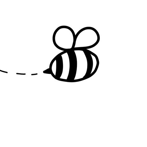 Made this little bee for me as a tatoo but wont be using for a while Easy Bee Tattoo, Simple Bee Tattoo, Bee Symbol, Bee Tattoo, Tattoos For Guys, Bee, Tattoos