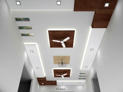 False Ceiling For Hall, Simple False Ceiling Design, Gypsum Ceiling Design, Simple Ceiling Design, False Ceiling Bedroom, Office Light, Pvc Ceiling Design, False Ceiling Living Room, Interior Ceiling Design