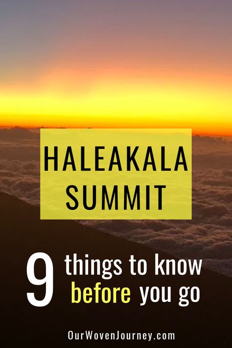 Haleakala Summit: 9 things to know before you go Maui Sunrise Haleakala, Haleakala National Park Sunrise, Haleakala Sunset, Maui Sunrise, Haleakala Sunrise, Hawaii Packing List, Hawaii Itinerary, Hawaiian Travel, Vacations In The Us