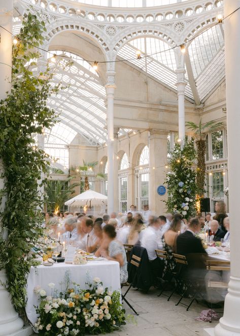 Elegant Italian Inspired London Wedding | Syon Park | Wedding Planner UK | In Awe Weddings & Events Syon Park Wedding, London Wedding Venues, Wedding Venues Uk, London Summer, London Park, Wedding Theme Colors, Luxury Wedding Planner, Festoon Lighting, Wedding Event Planner