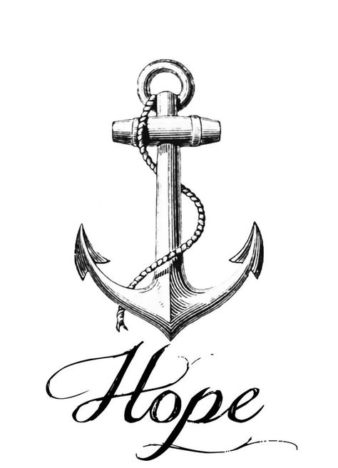 Anchor Pictures - ClipArt Best Anchor Drawings, Anchor Pictures, Anker Tattoo, Hope Anchor, Tattoo Zeichnungen, Anchor Tattoos, Anchor Tattoo, Old School Tattoo, Skin Art