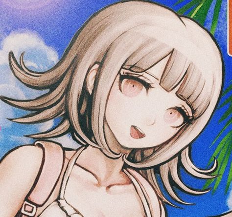 Danganronpa Pfp Chiaki, Nanami Chiaki, Chiaki Nanami, Goodbye Despair, Danganronpa 2, My Logo, Picture Icon, Danganronpa Characters, Custom Icons