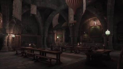 Muggle Studies Classroom, Hogwarts Legacy Classroom, Hogwarts Legacy Interior, Neoclassical Architecture Interior, Darkest Academia Aesthetic, Art Academia Aesthetic, Hogwarts Classroom, Muggle Studies, Hogwarts Legacy Aesthetic