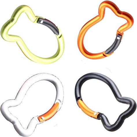 Amazon.com: 4PCS Fish Bone Shape Keychain Clips Mini Carabiner - 3 inch Aluminum Durable Quick Release Auto Locking Spring Loaded for Home Rv Camping Fishing Hiking Traveling and Sports Outdoors : Sports & Outdoors Prize Counter, Caribeaner Keys, Carabeaner Keychain, Carabiner Keychain Aesthetic, Keys On Carabiner, Cute Carabiner, Pink Washing, Fishing Keychain, 2024 Wishes